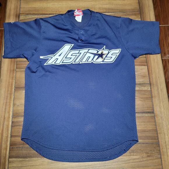 Majestic Other - VINTAGE Majestic Houston Astros Mesh Batting Practice Jersey (mid-1990s) - Large